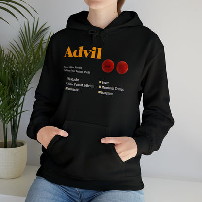 Sudadera con capucha unisex Advil