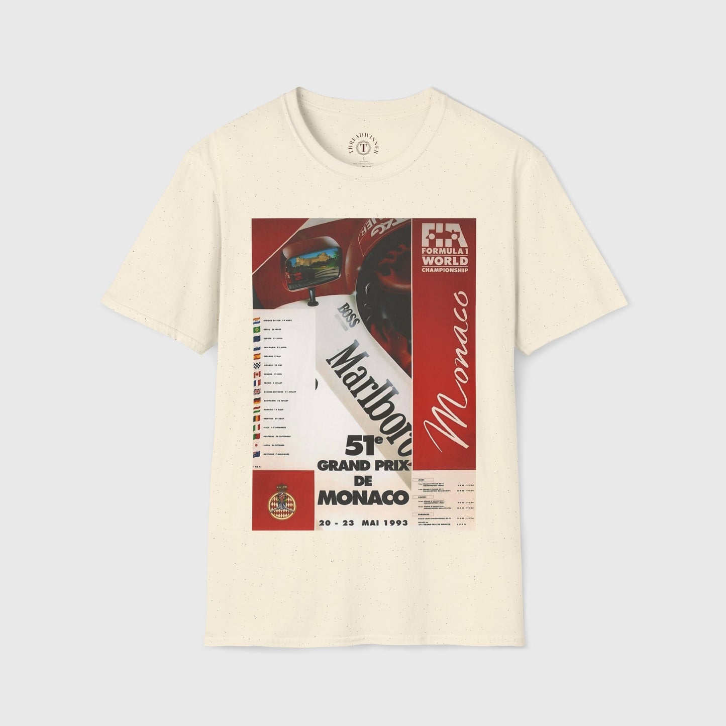 Monaco F1 1993 Unisex Tee