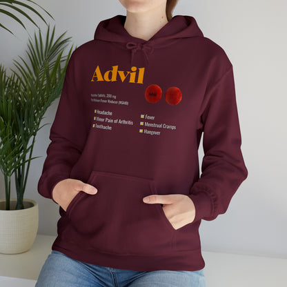 Sudadera con capucha unisex Advil