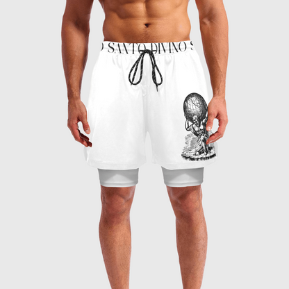 SANTO DIVINO Atlas Compression Shorts