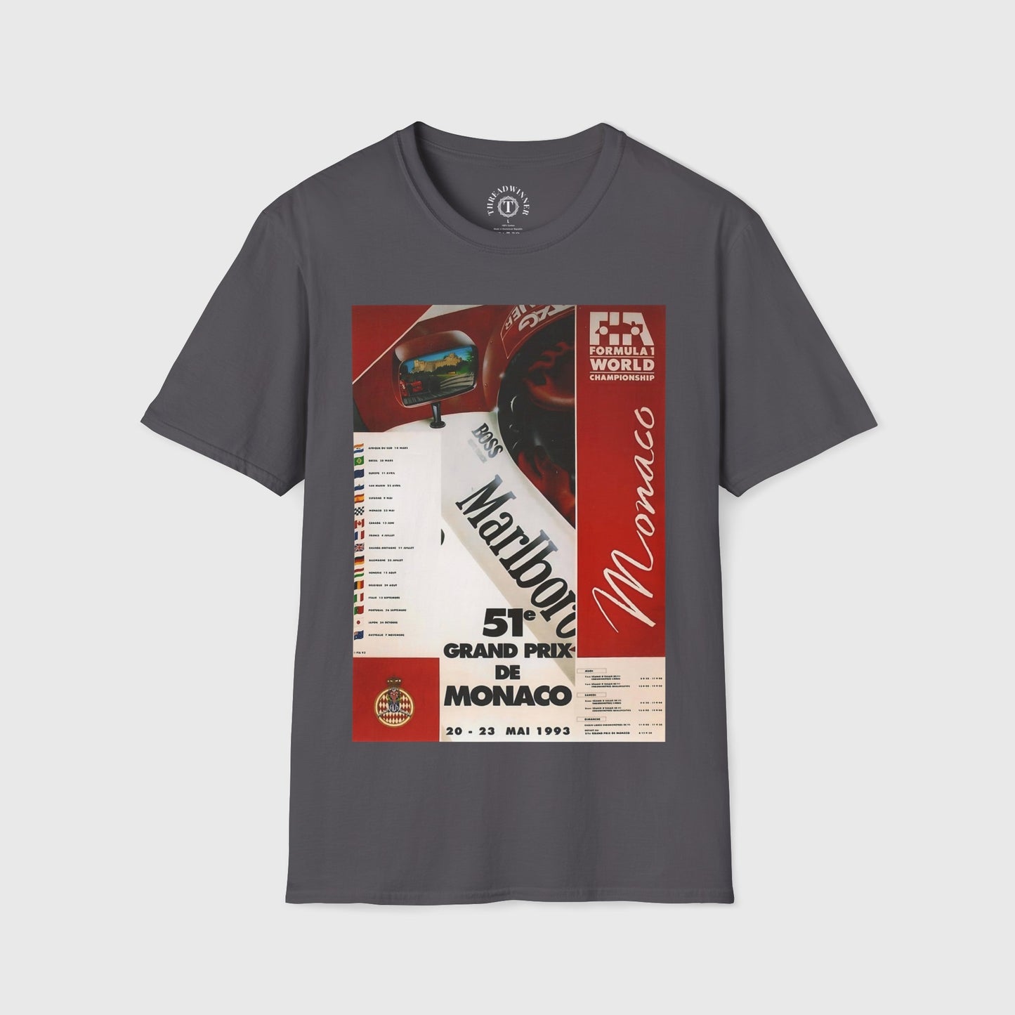 Monaco F1 1993 Unisex Tee