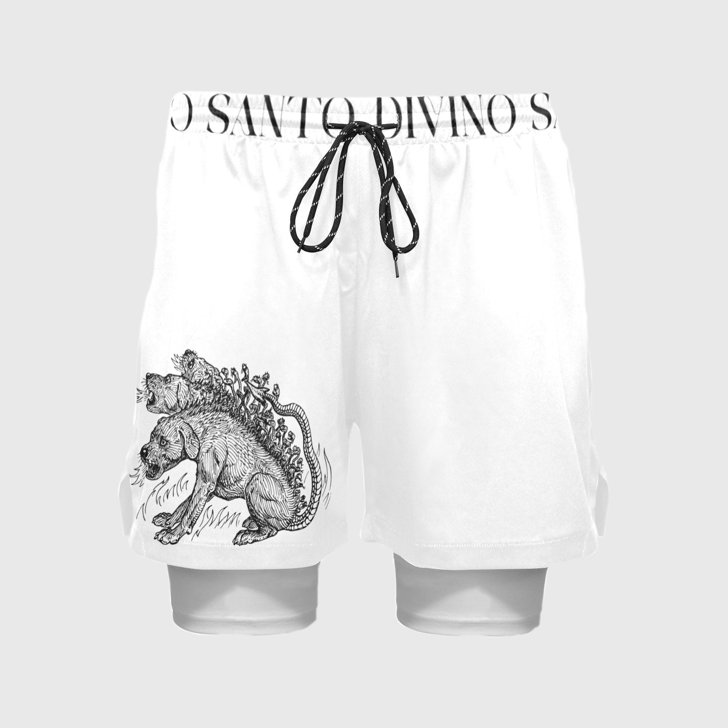 SANTO DIVINO Cerberus Compression Shorts