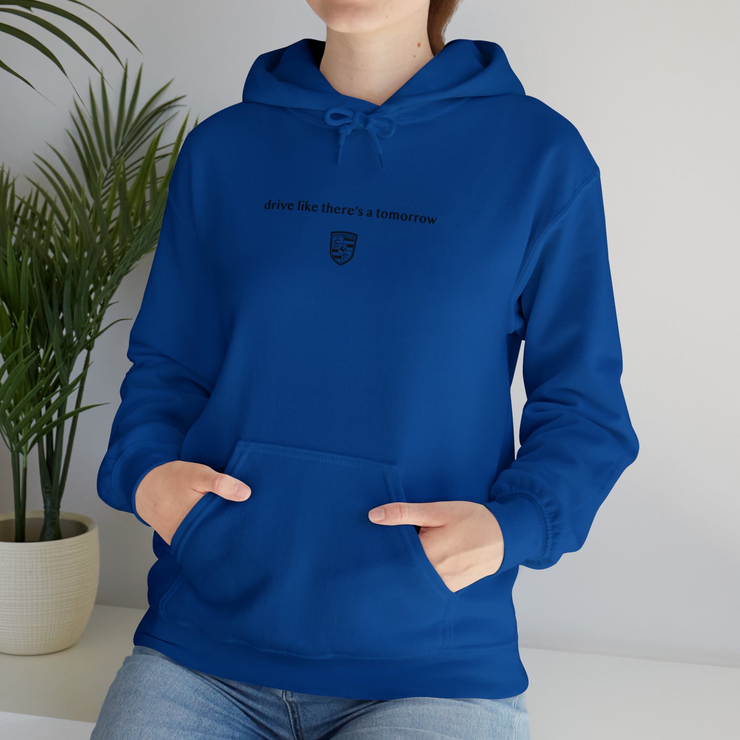 Conducir como si hubiera un mañana Sudadera con capucha unisex