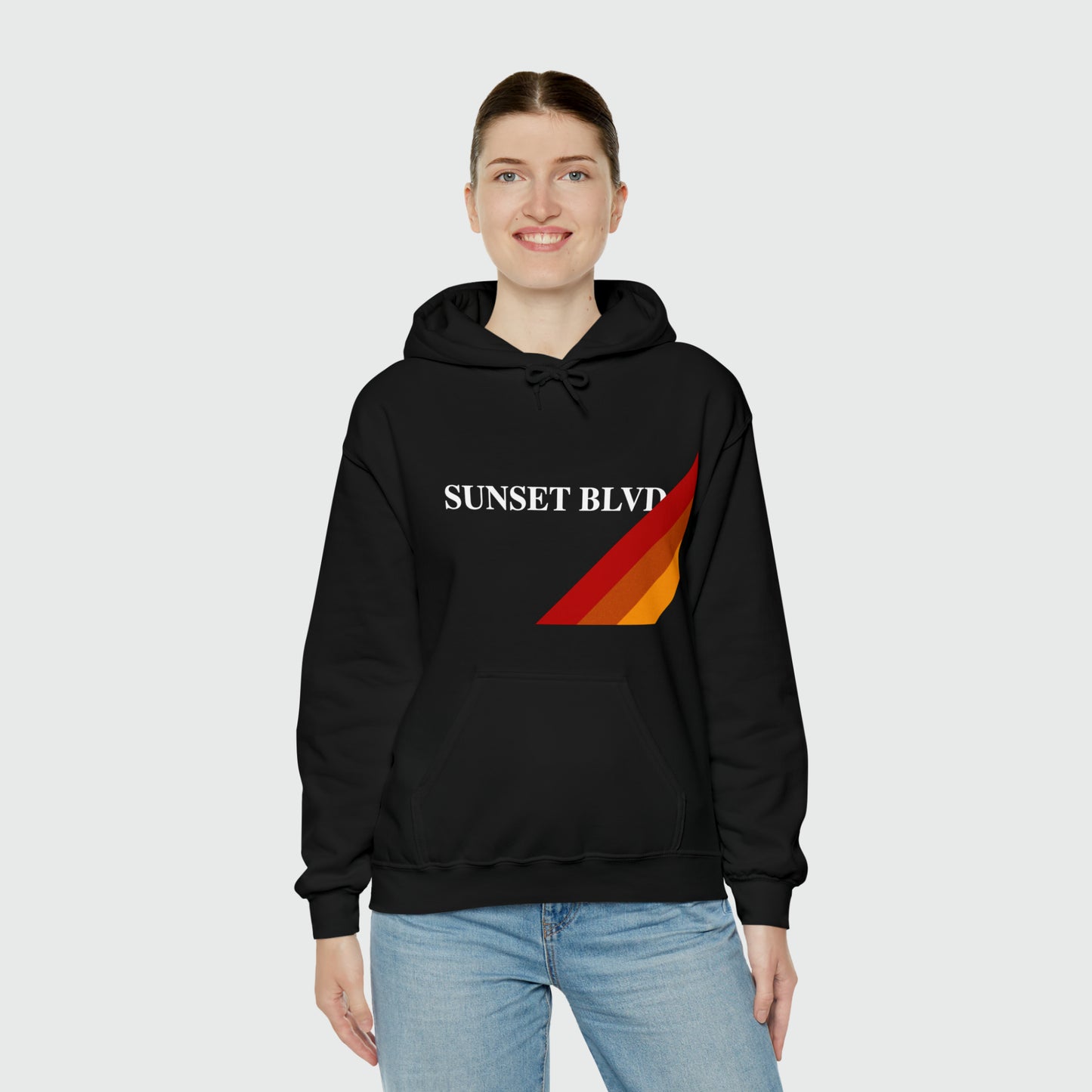 Sunset Blvd. Capucha Unisex