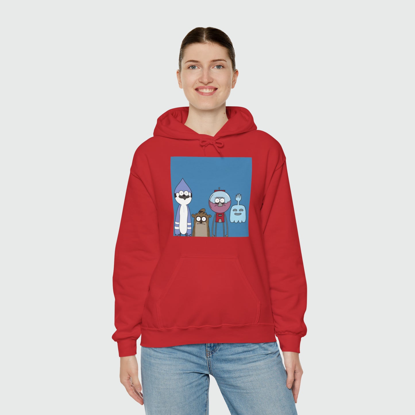 Una Sudadera con Capucha Weezer Regular