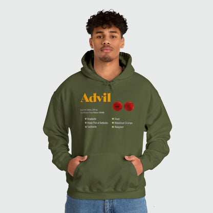 Sudadera con capucha unisex Advil