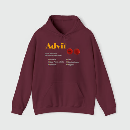 Sudadera con capucha unisex Advil