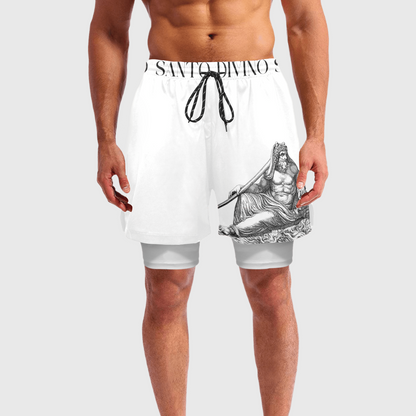 SANTO DIVINO Poseidon Compression Shorts