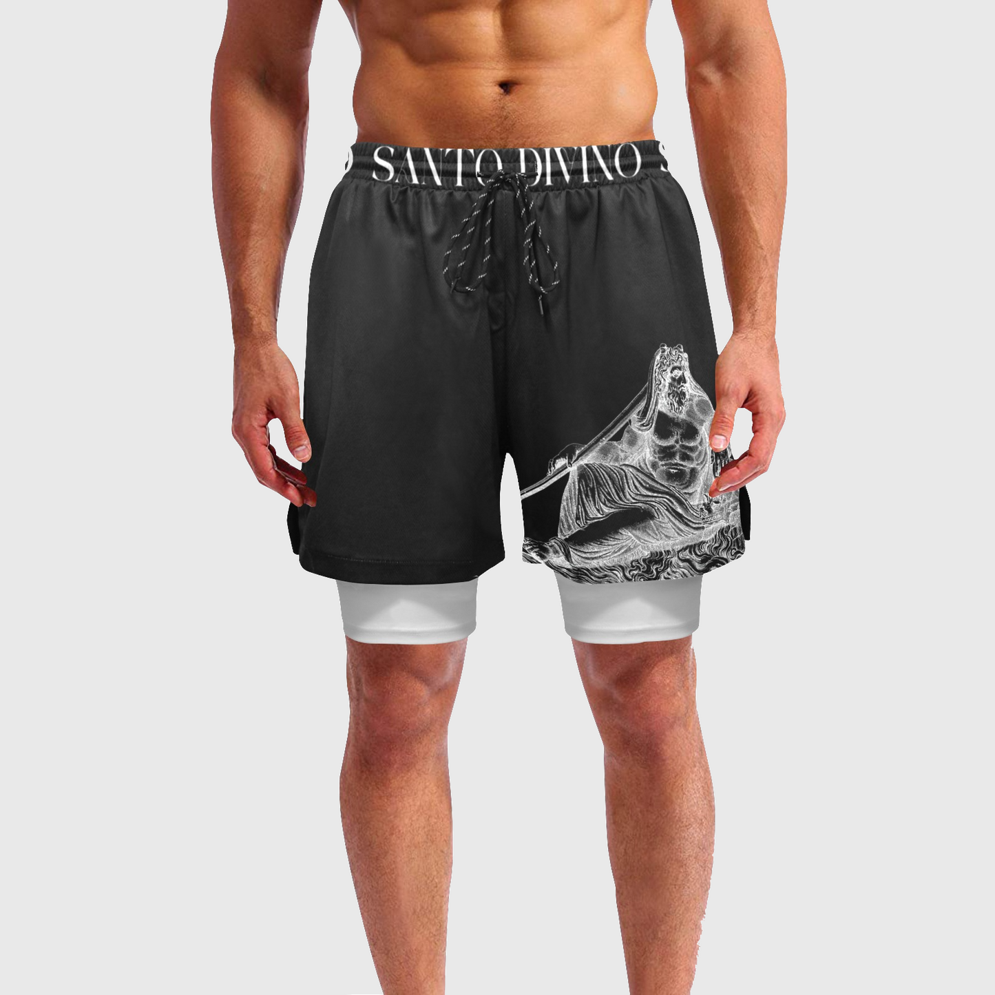 SANTO DIVINO Poseidon Compression Shorts