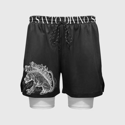 SANTO DIVINO Cerberus Compression Shorts