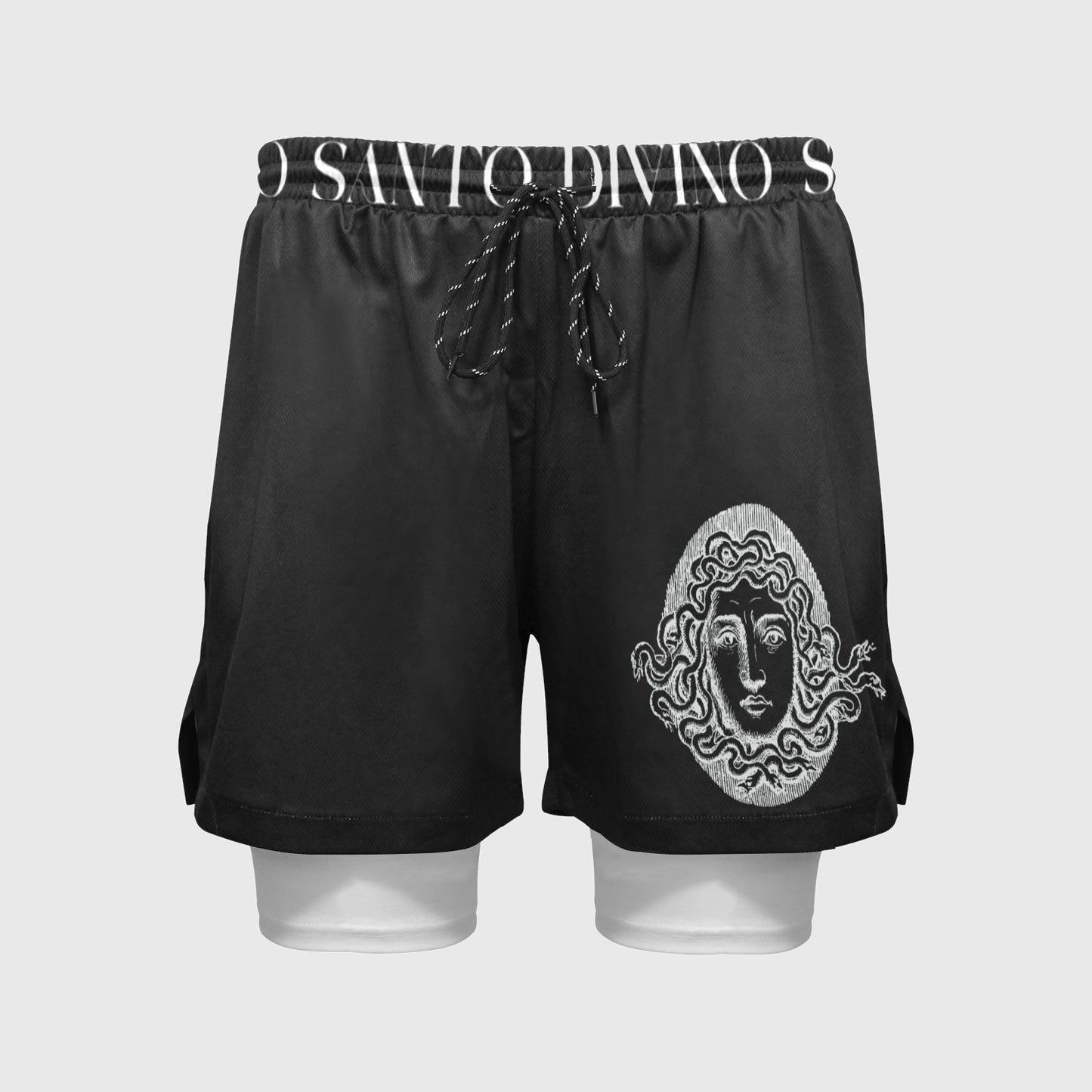 SANTO DIVINO Medusa Compression Shorts