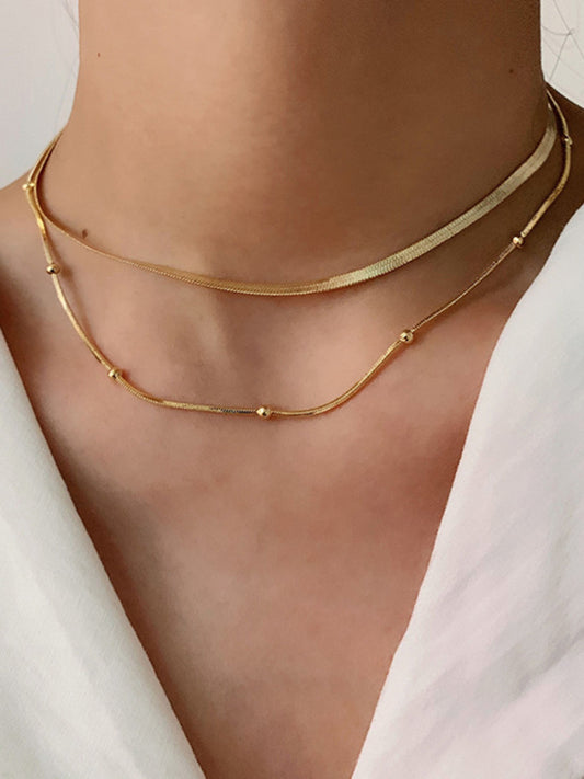 Snake Chain Choker Necklace