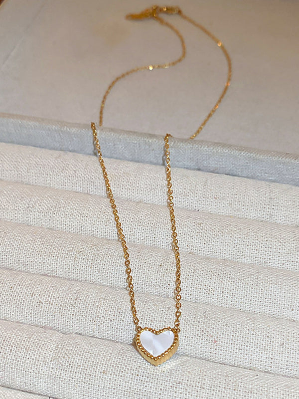 Double-Sided Heart Necklace